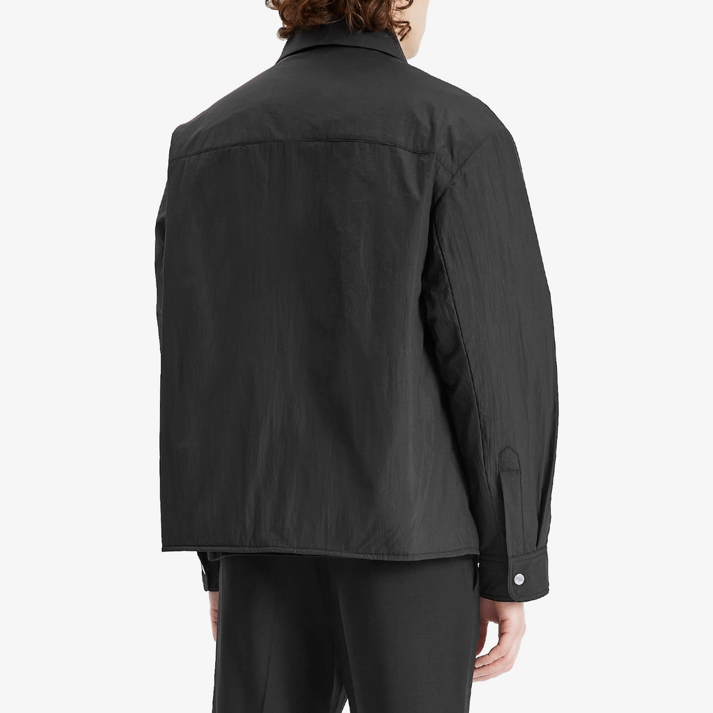 AMI Paris Men's Padded ADC Overshirt Black